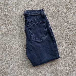 Abercrombie Curve Love Ultra High Rise Strait Jean - 26S